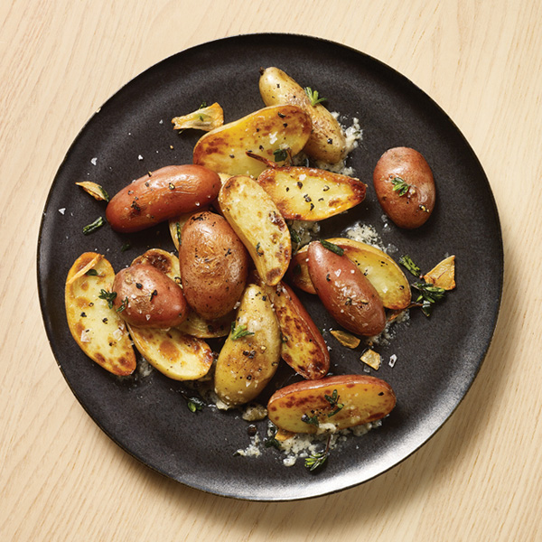 garlic parm roasted potatoes